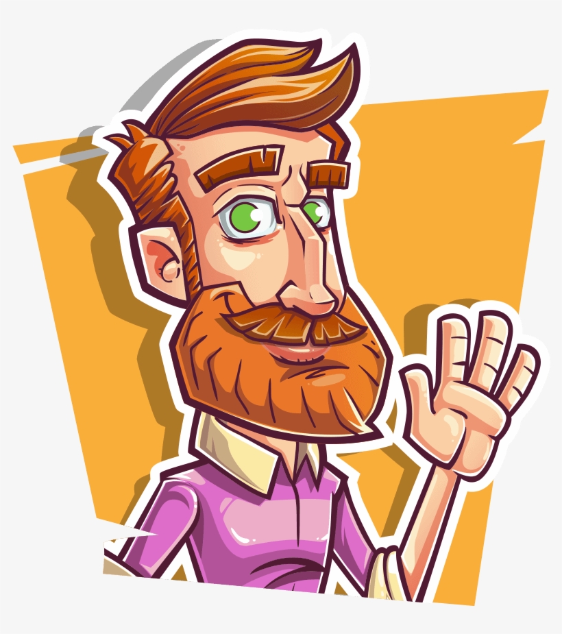 Flat Character Clipart Free - Clip Art, transparent png download