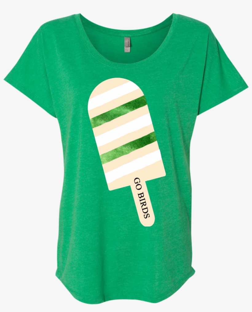 Philadelphia Football Popsicle Ladies Triblend Dolman - Muggle In The Streets Wizard In The Sheets Next Level, transparent png download