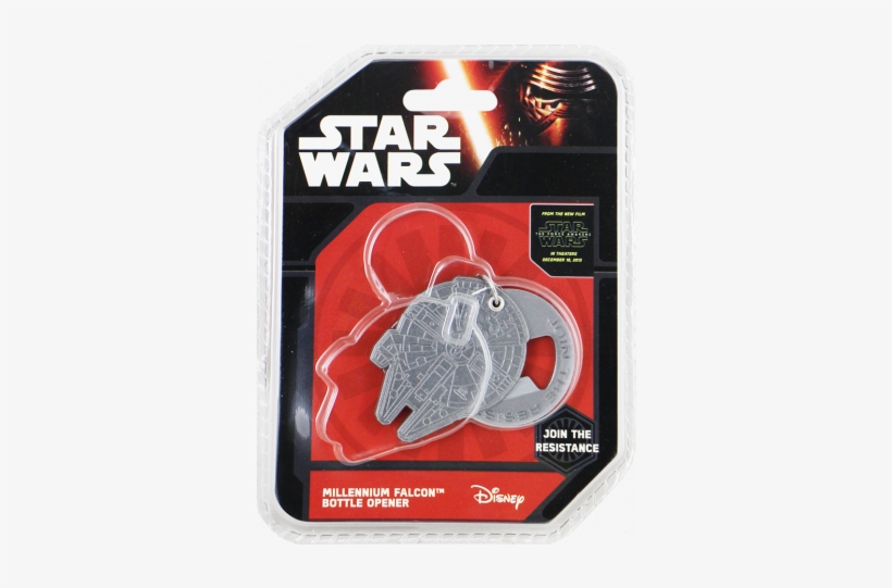 Star Wars Millennium Falcon Bottle Opener - Star Wars - The Force Awakens - Millennium Falcon Merchandising, transparent png download