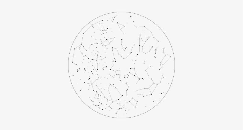 Transparent Constellation Png Royalty Free Download - Line Art, transparent png download