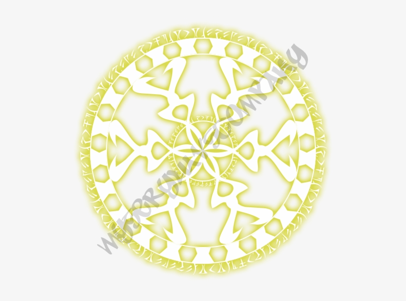 Lightning Magic Circle By Myseryluvscompany On Deviantart - Magic Circle Lightning Magic, transparent png download
