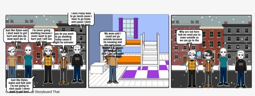 All Of Snowing - Cartoon, transparent png download