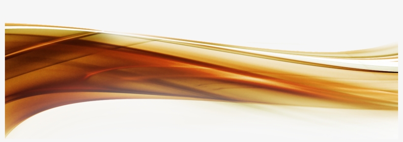 Golden Wave Divider - Transparent Gold Wave Png, transparent png download