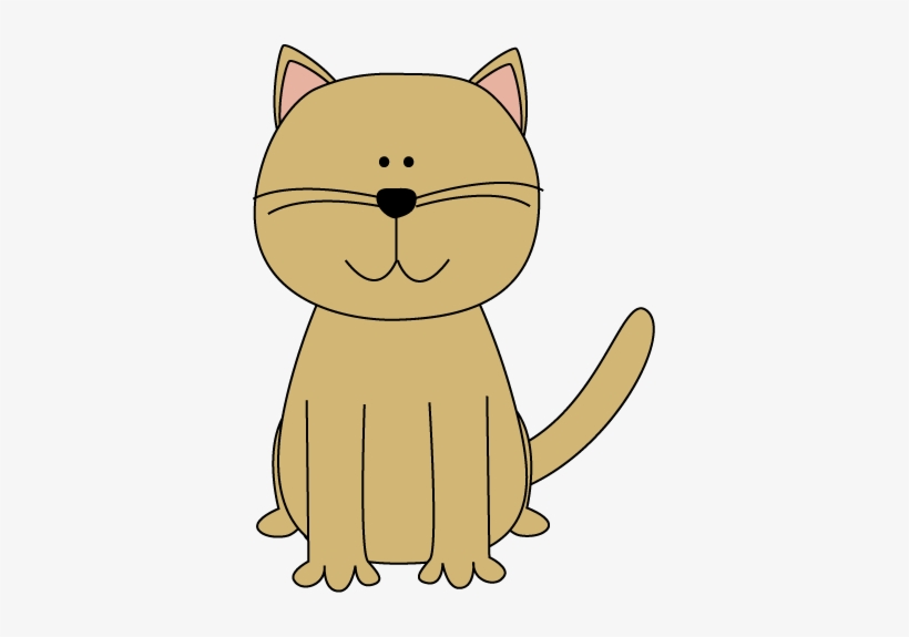 Cute Cartoon Cat Clip Art - Cute Cartoon Images Of A Cat, transparent png download