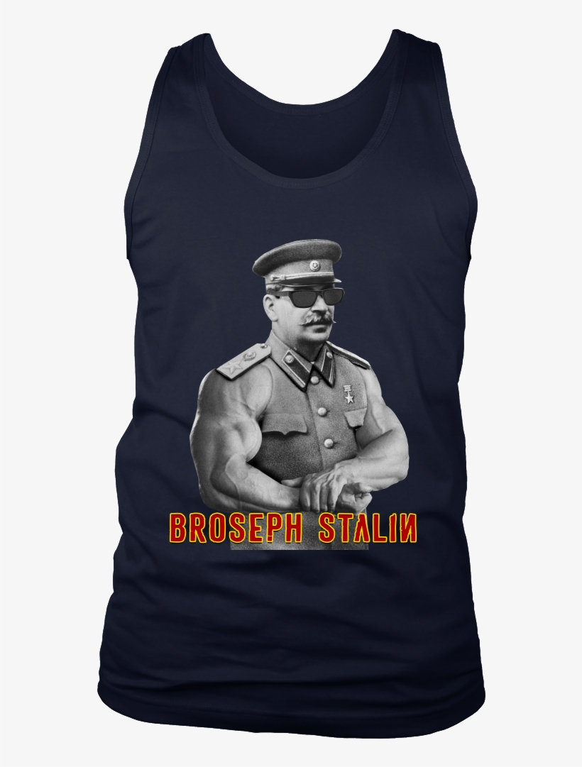 Broseph Stalin Tank - T-shirt, transparent png download