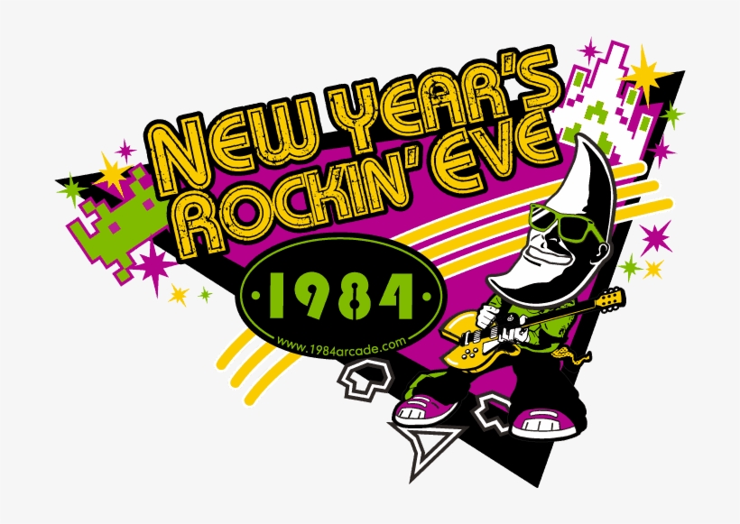New Year's Rockin' Eve Monday, Dec - 1984, transparent png download