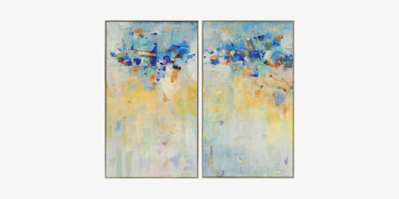 Meeting Place Artwork, Set Of 2, 19"x32", Posters,, transparent png download