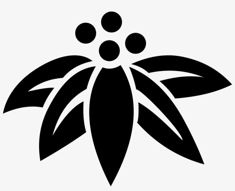 Flower Silhouette Png - Flower Silhouette Clipart Png, transparent png download