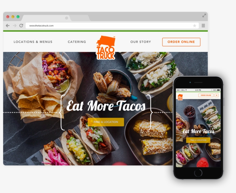 Taco Truck Nj - Food Truck, transparent png download