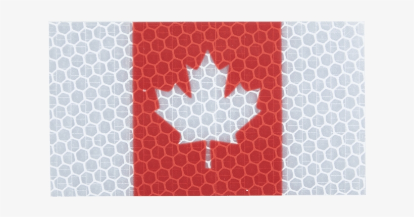 $0 - - Blue Line Canada Flag - Grey - Hiviz, transparent png download