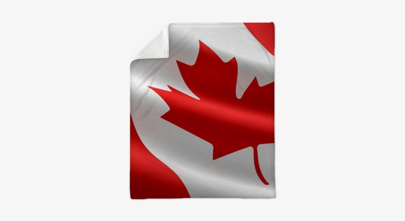 Wavy Canadian Flag, transparent png download