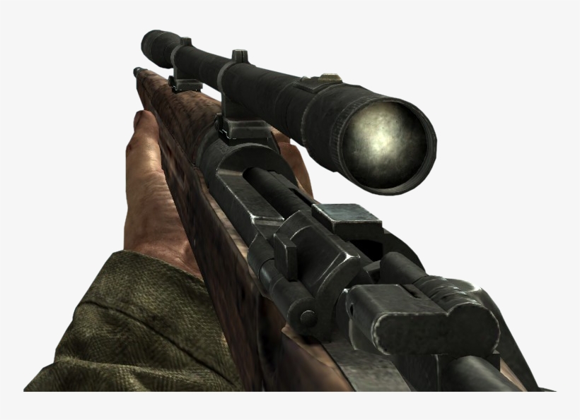 Springfield Sniper Scope Waw - Rifle, transparent png download