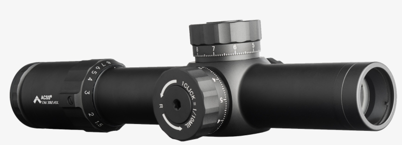 Sniper Scope Png - 1 8 X Scope, transparent png download