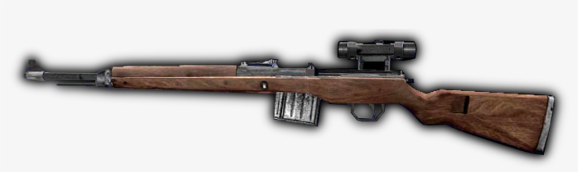 Gewehr 43 Sniper Scope Side Fh - Gewehr 43 With Scope, transparent png download