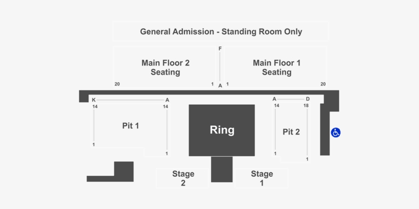 Ring Of Honor Wrestling Tickets At Express Live On - Express Live!, transparent png download
