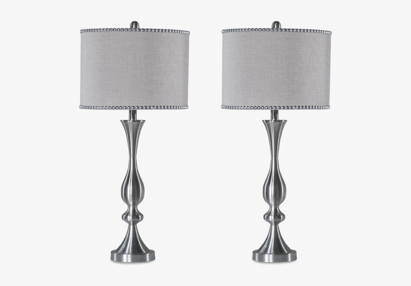 Set Of 2 Chelsea Nailhead Lamps - Product, transparent png download