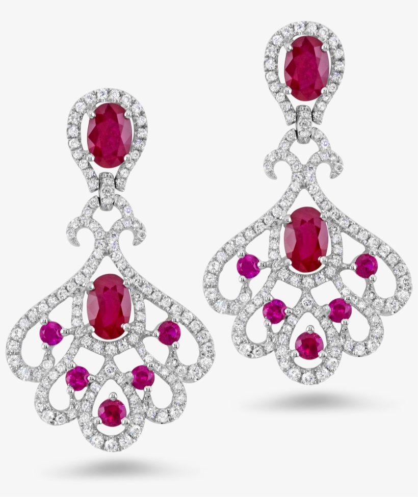 Gold Diamond Earrings Png, transparent png download
