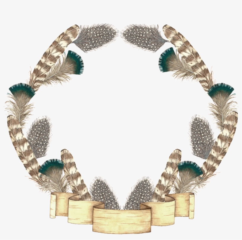 Plant Wreath Watercolor Decorative Figure - Clock, transparent png download