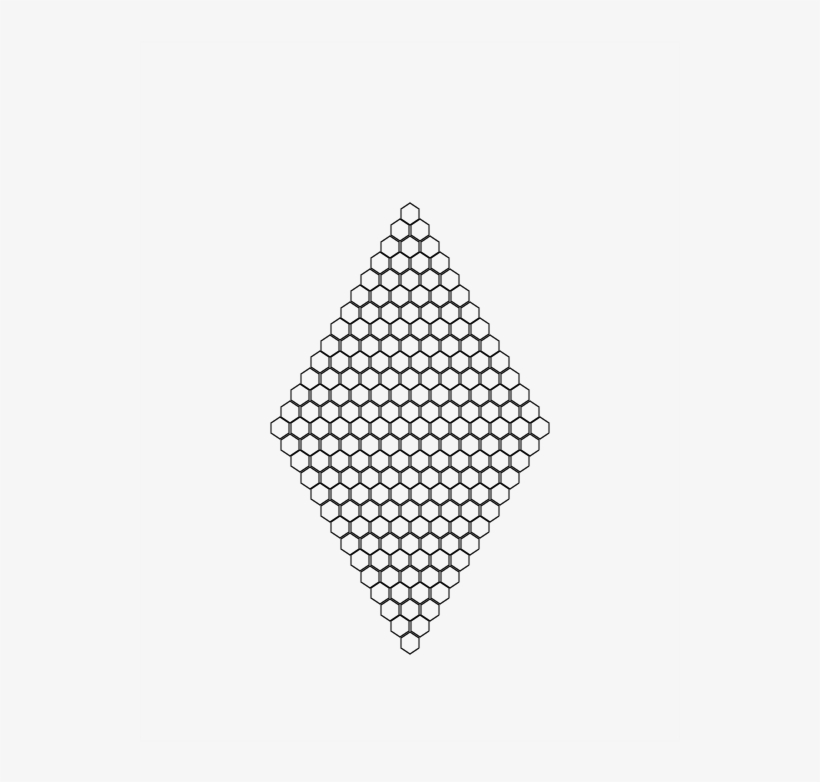 Hexagonal 5 , - Perler Bead Goomy, transparent png download
