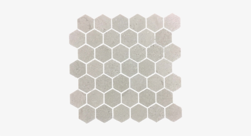Sand Dollar 2" Hexagon Mosaic Polished - Somertile Fxlm2hmb Retro Hex Porcelain Floor And Wall, transparent png download