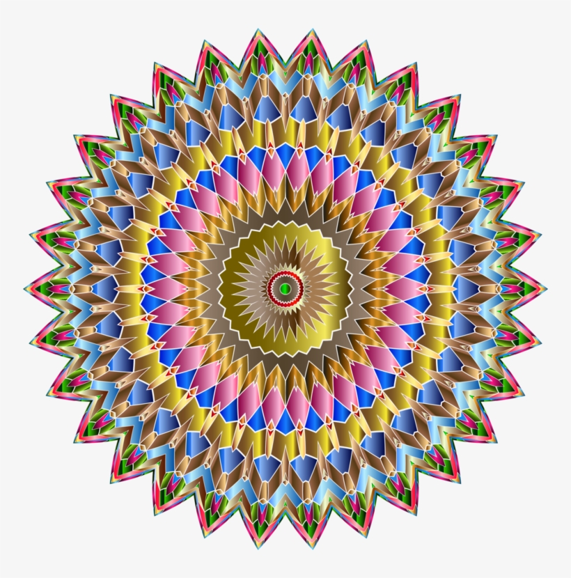 Mandala Sacred Geometry Coloring Book Chakra West Yavapai - Ncvt Mis Result 2017 Iti, transparent png download