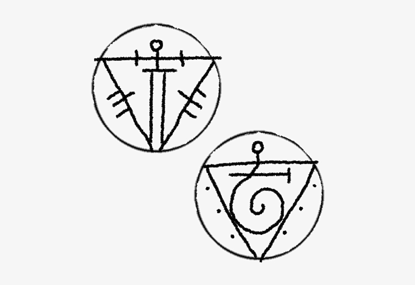 Drawing Sigil Sacred Geometry Dirk - Drawing, transparent png download
