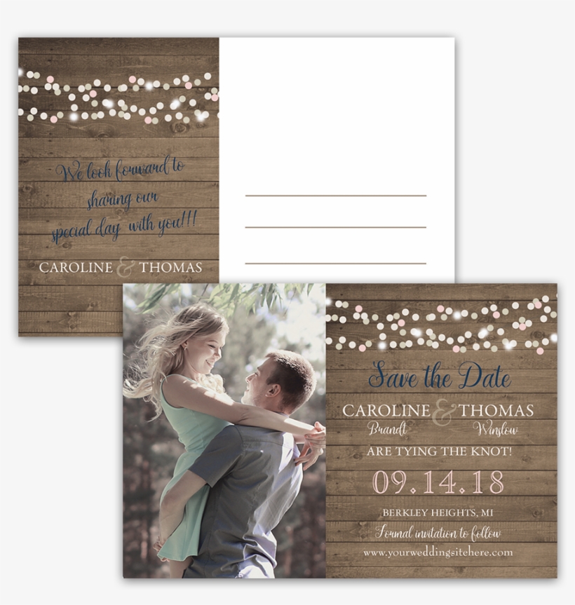 Rustic Barn Wood And Lights Photo Postcard Save The - Kiss Me Again: A Second Chance Stepbrother Romance, transparent png download