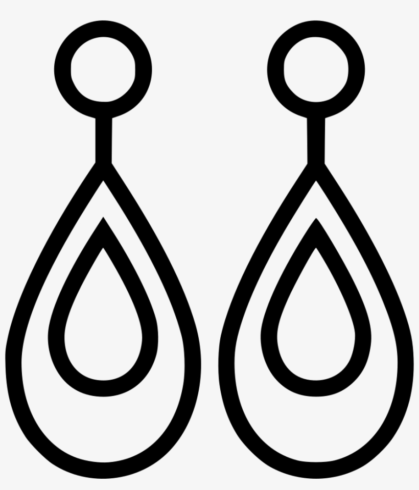 Earring Accessory Fashion Jewelry Comments - Earrings Jewelry Icon Png, transparent png download