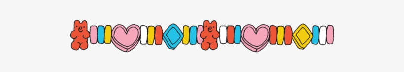Candy Charms - Tattly, transparent png download