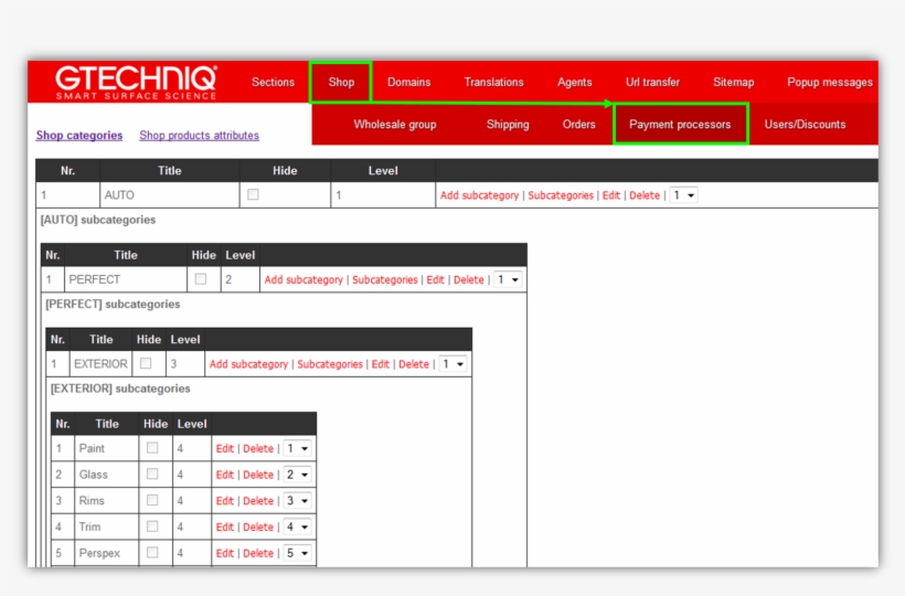 1 Buttons Payment Processors - Gtechniq, transparent png download