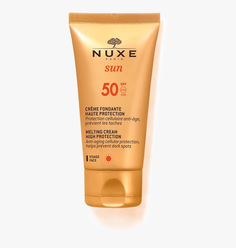 Nuxe Sun Melting Cream Face High Protection Spf50 50, transparent png download