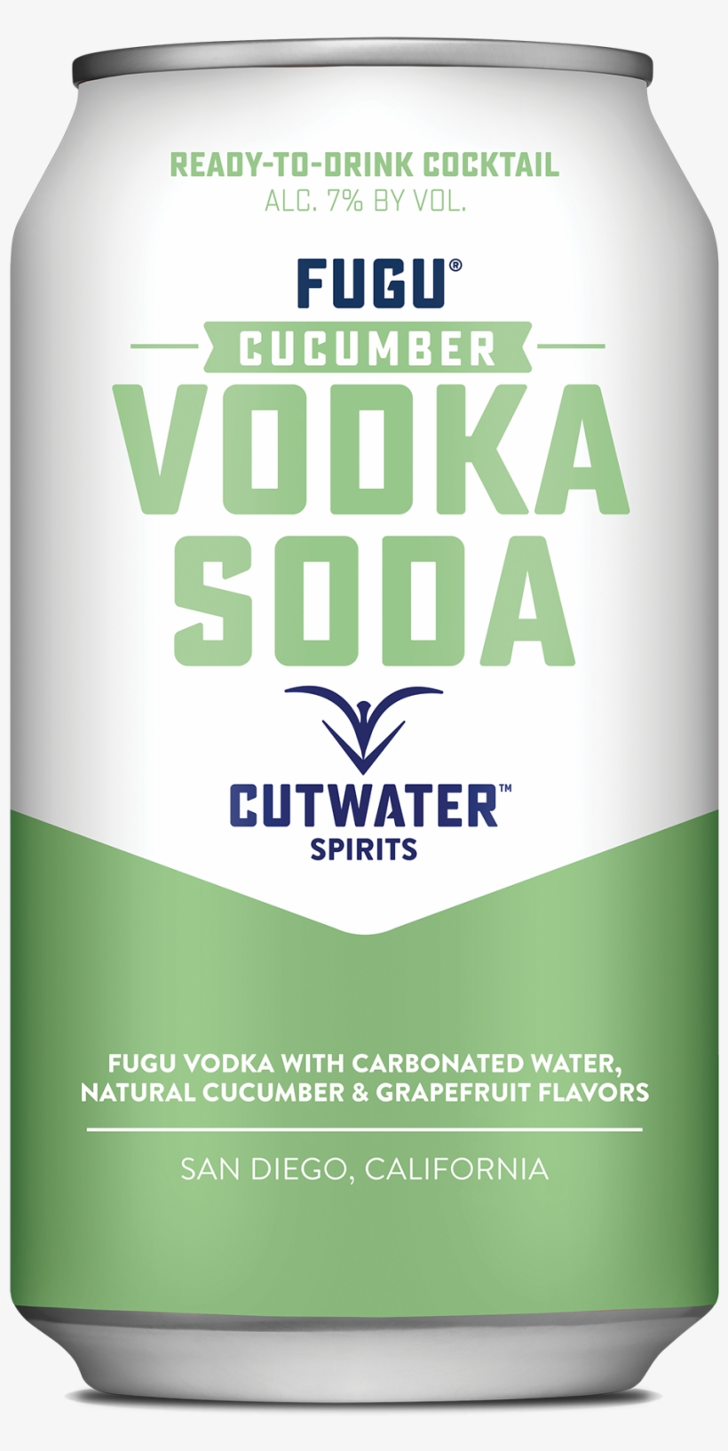 Png - 1 - 1 Mib - Cutwater Cucumber Vodka Soda, transparent png download