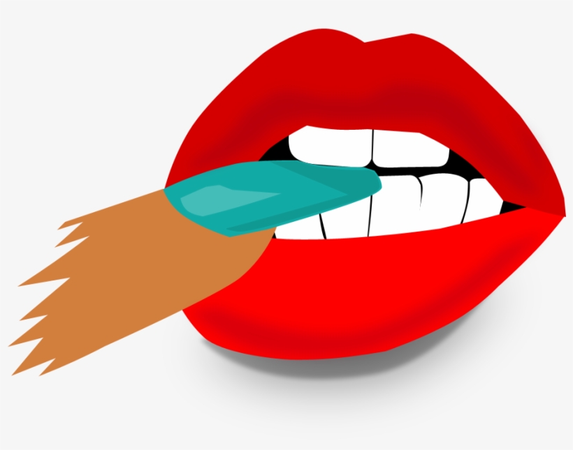 Kiss - Tongue, transparent png download