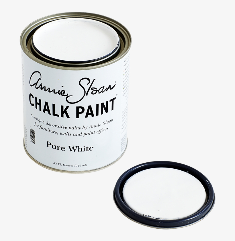 Pure White Annie Sloan Chalk Paint® Quart, transparent png download