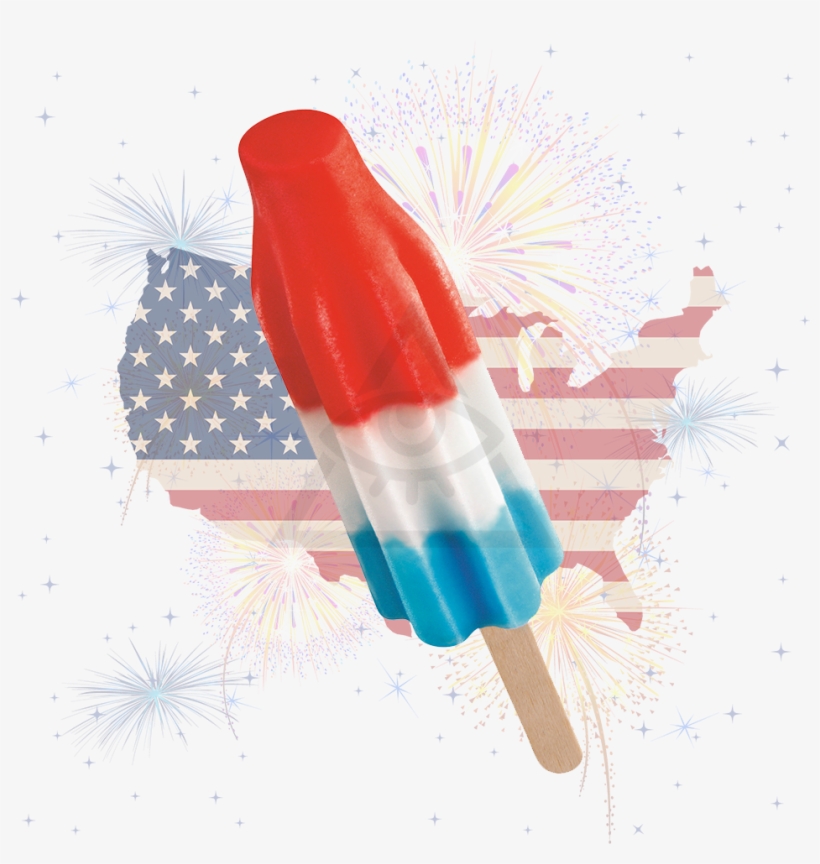 Merica - United States Flag Sticker, transparent png download