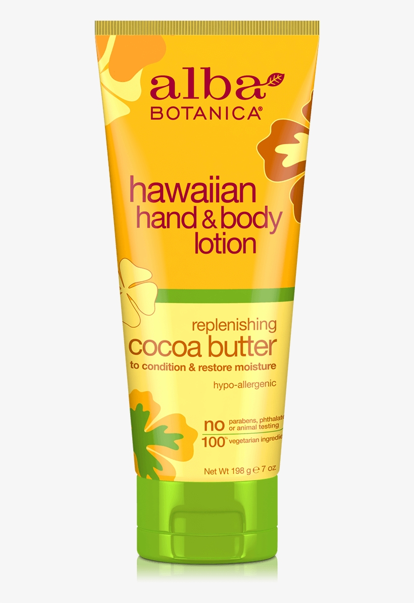 Alba Botanica Hawaiian, Cocoa Butter Hand & Body, transparent png download