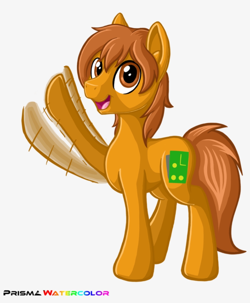 Prismawatercolor, Earth Pony, Happy, Looking At You, - Comics, transparent png download