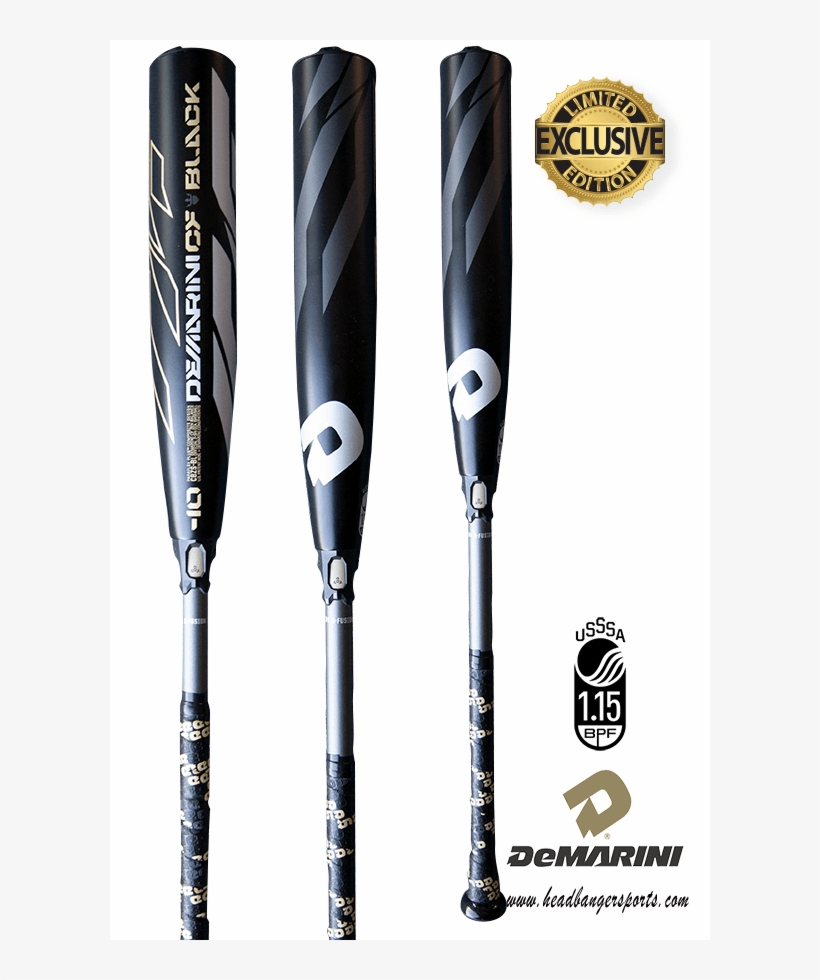 2019 Demarini Cf Zen Black Usssa Baseball Bat - Demarini Cf Zen 2019, transparent png download