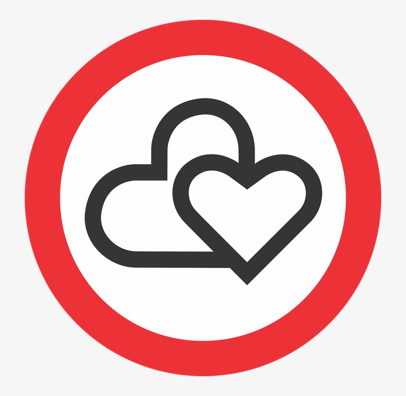 Two Hearts - No Slavery Clip Art, transparent png download