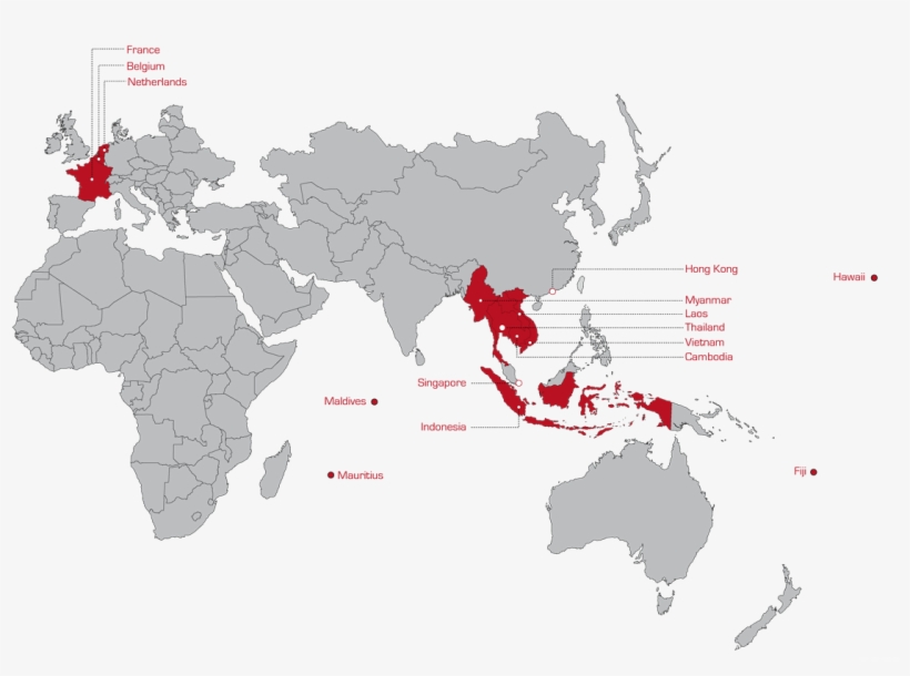 Where We Operate - Europe Middle East And Central Asia, transparent png download