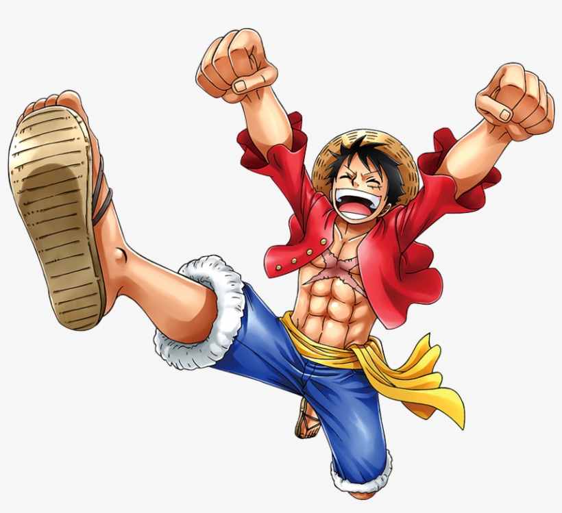 View Fullsize Monkey D - Cartoon, transparent png download