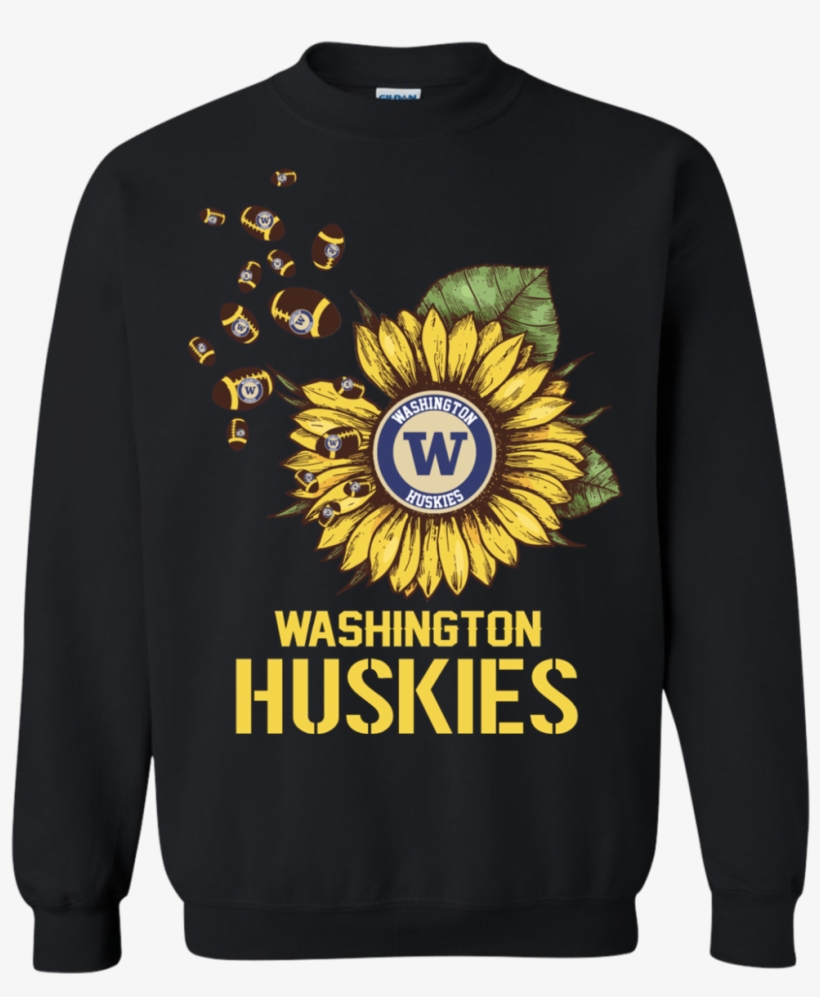 Washington Huskies Football Sunflower Shirts $29 - Shirts Dog Mom, transparent png download