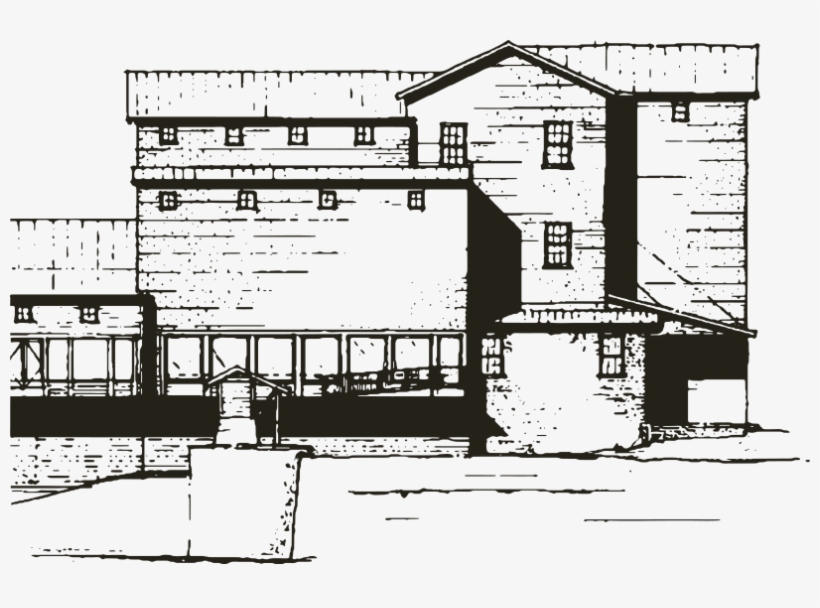 An Illustration Of A Building - Diagram, transparent png download