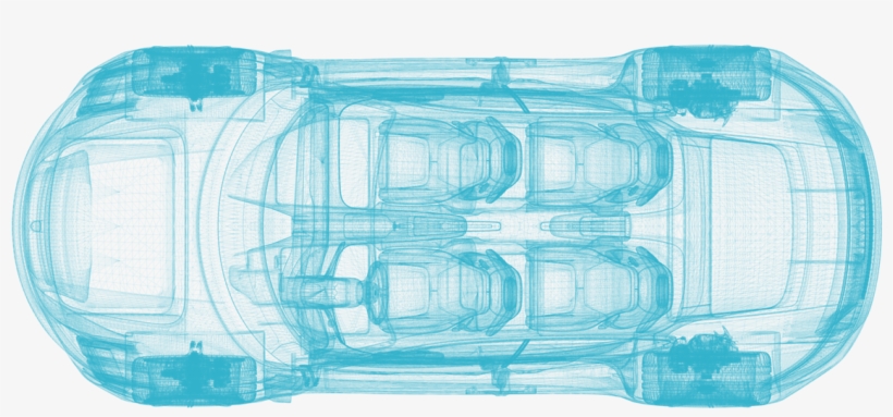 Car Clipart Outline - Porsche Mission E Motor, transparent png download