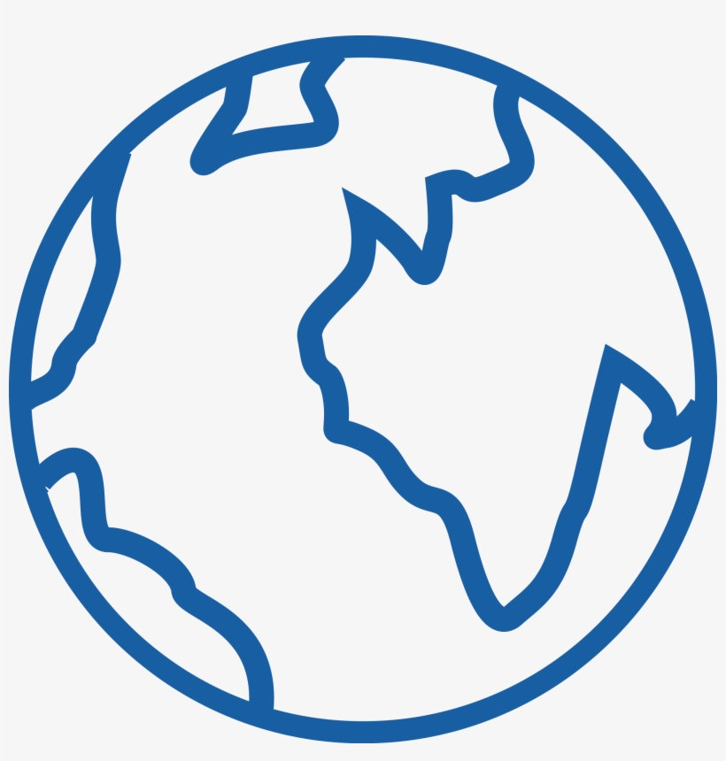 Globe Outline Transparent Background Globe Outline Transparent Background