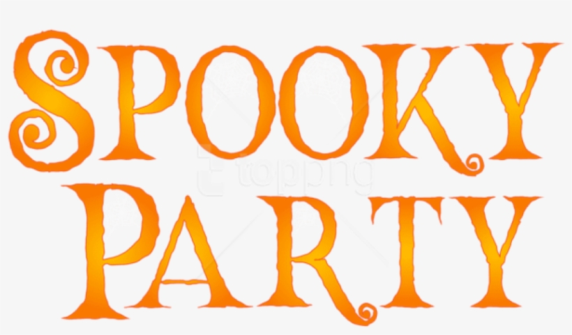 Free Png Download Spooky Party Png Images Background - Poster, transparent png download
