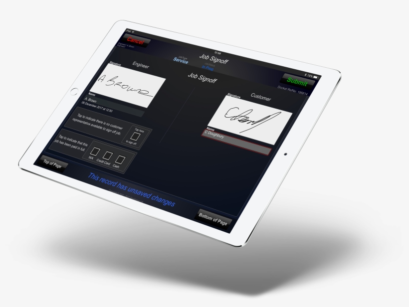 Goodmove Field Service Scheduling Software Scheduling - Tablet Computer, transparent png download