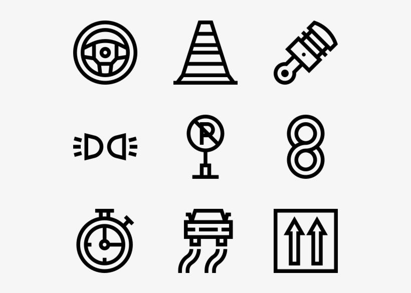 Driving School - Black-and-white, transparent png download