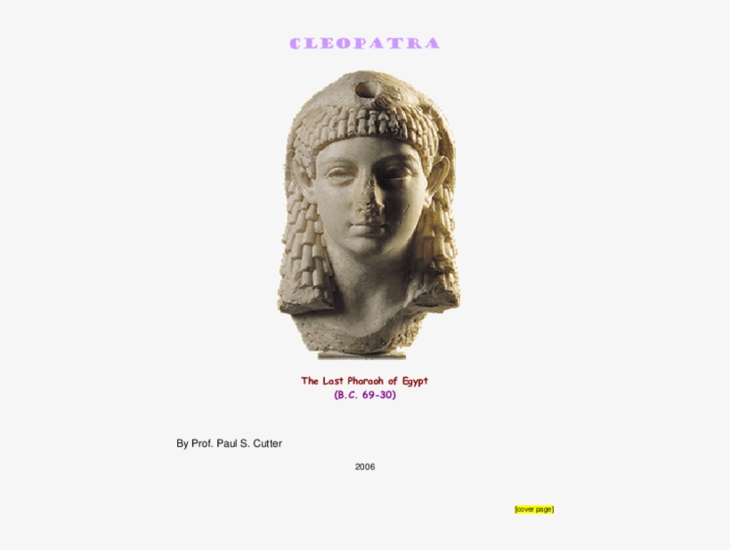Cleopatra - Pdf - Cleopatra Remake, transparent png download