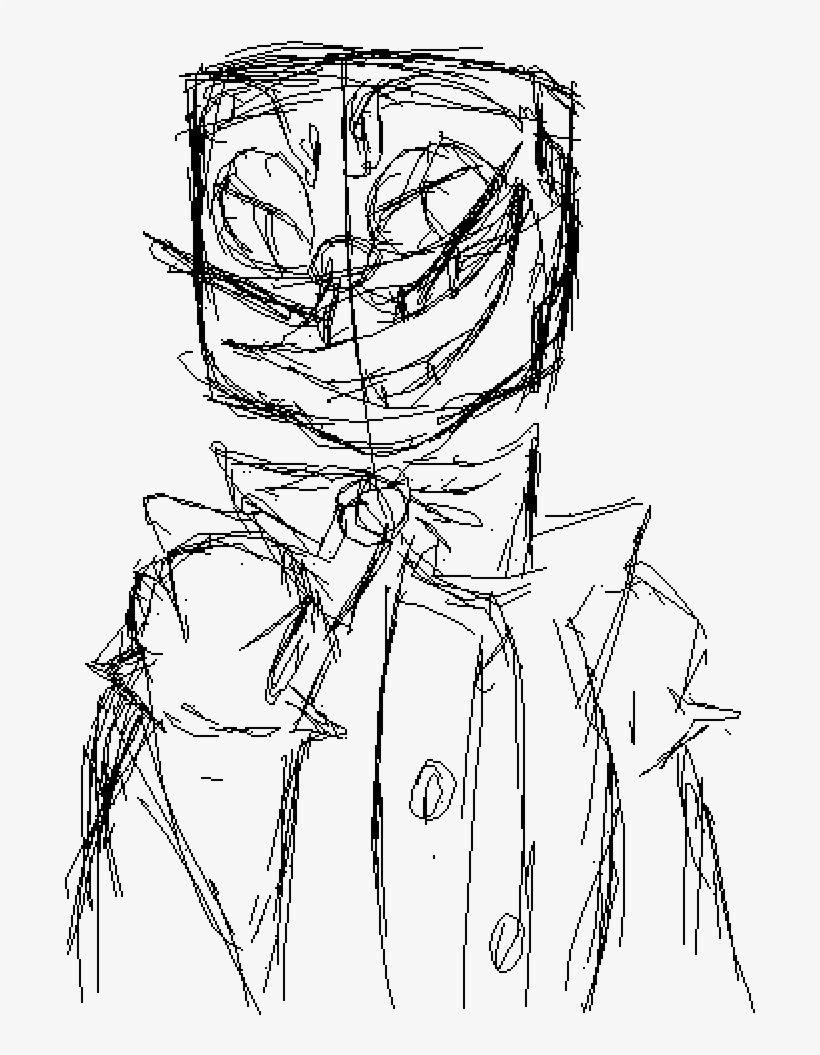 Terminator Clipart Black And White - Sketch, transparent png download